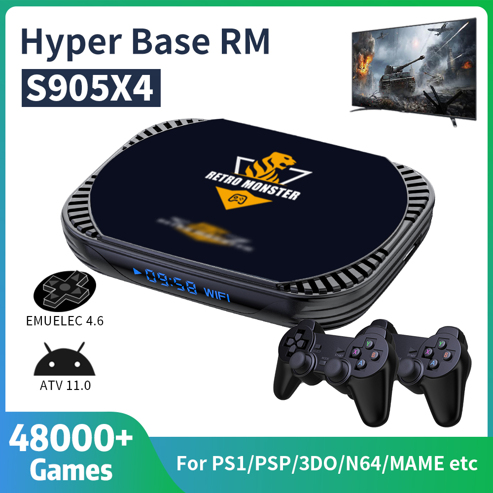 Gaming Console For Android Tv - وحدة تحكم ألعاب فيديو ريترو 70+محاكيات