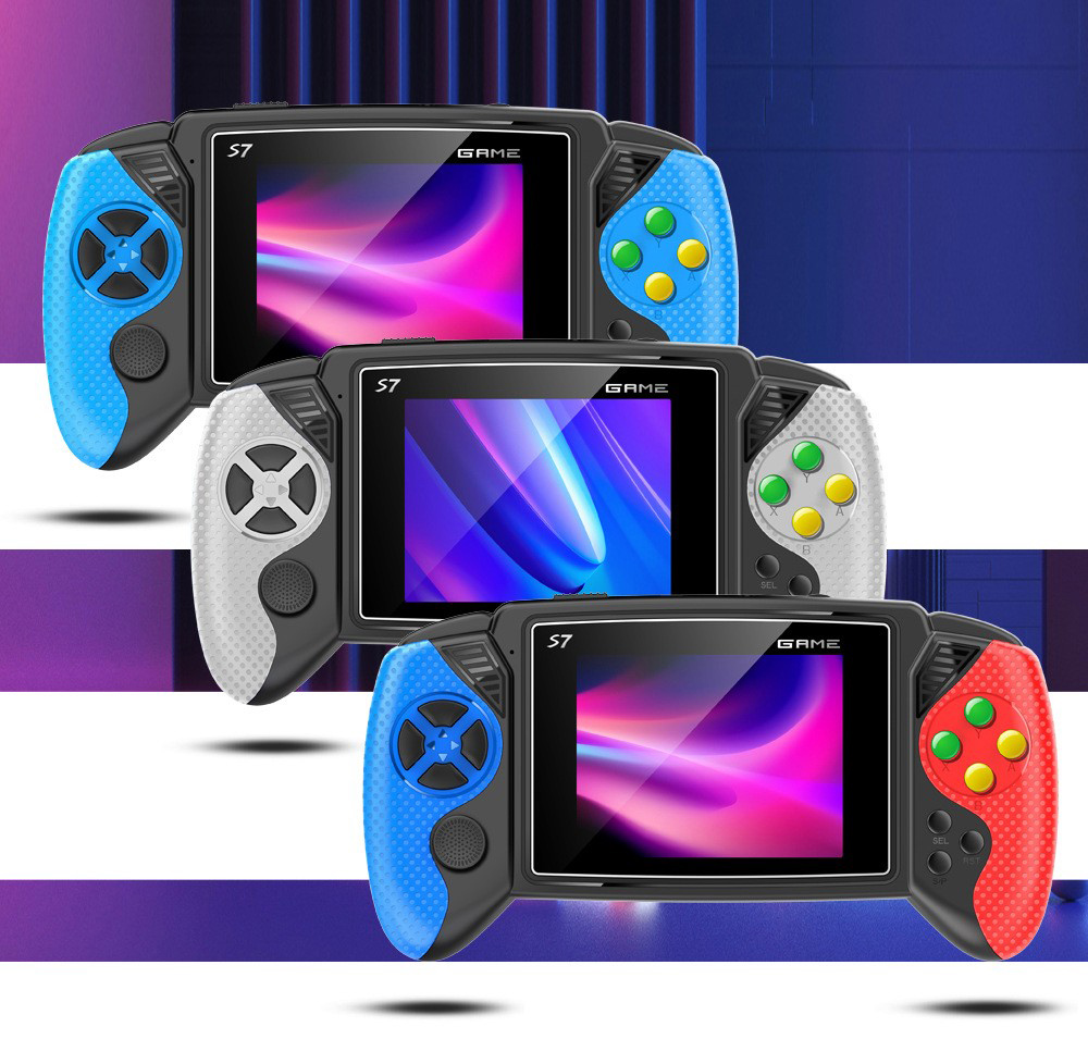 Gaming Console In Chinese - جهاز ألعاب محمول S7 ريترو بشاشة