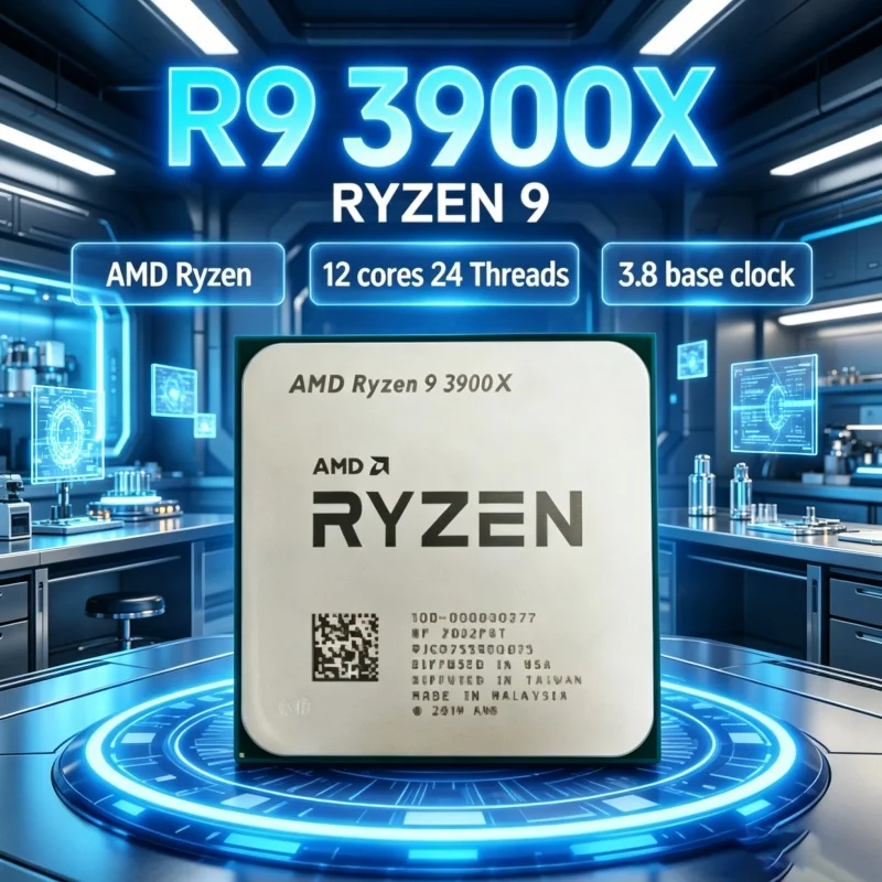 Gaming Console Cabinet - معالج AMD Ryzen 9 3900X غير