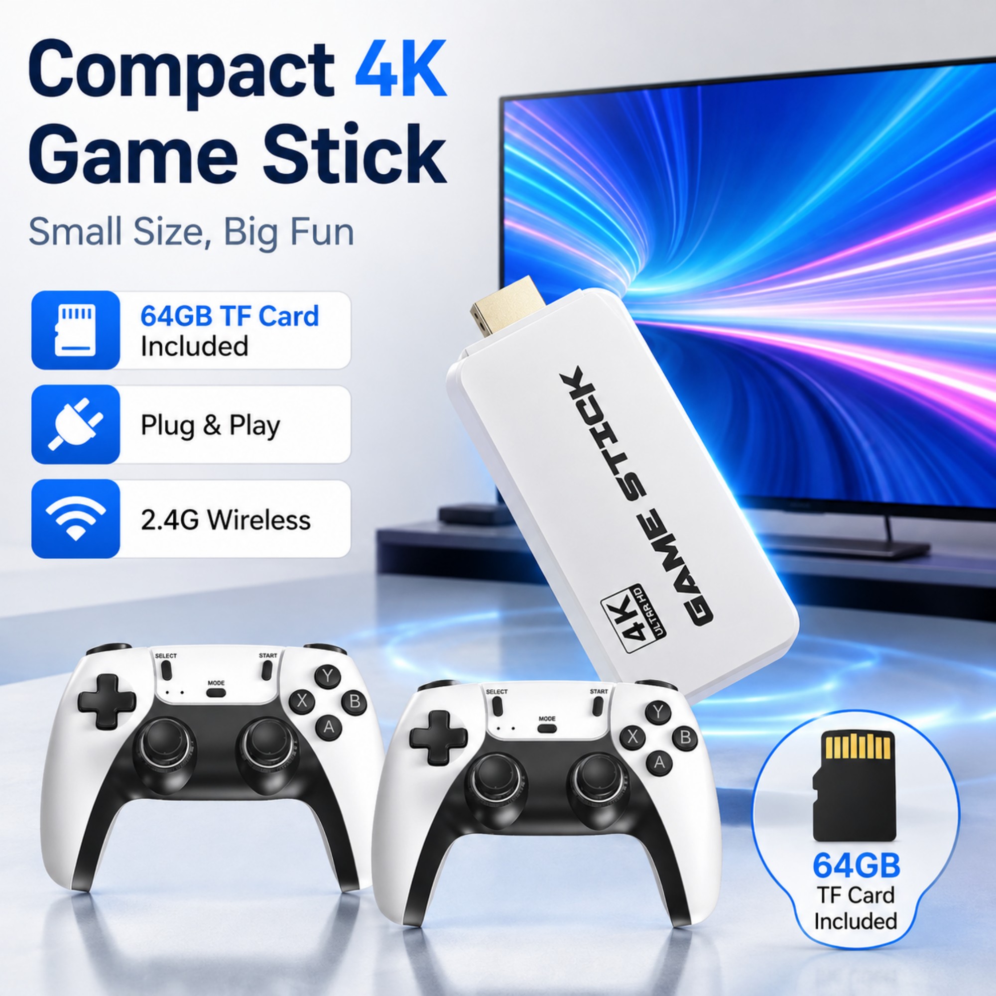 Gaming Console In Chinese - جهاز ألعاب ريترو جيم ستيك M15