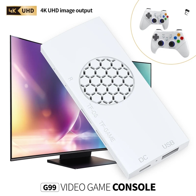 Gaming Console For Android Tv - وحدة تحكم ألعاب تلفزيونية G99 سهلة