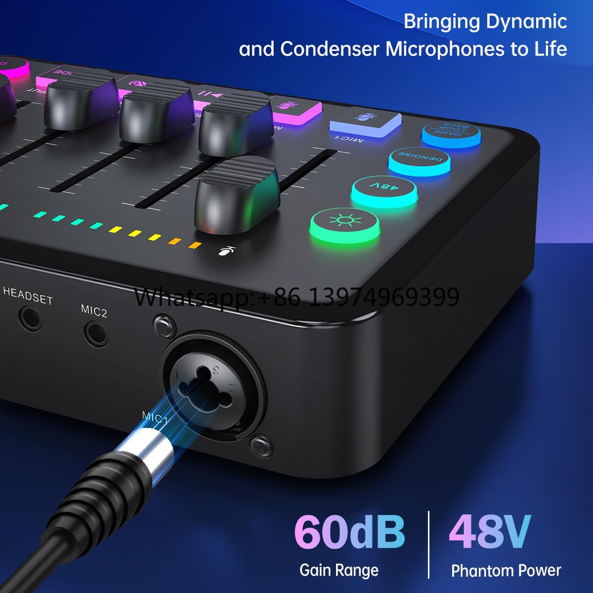 Handheld Gaming Console - واجهة صوتية قابلة للشحن بقوة 48