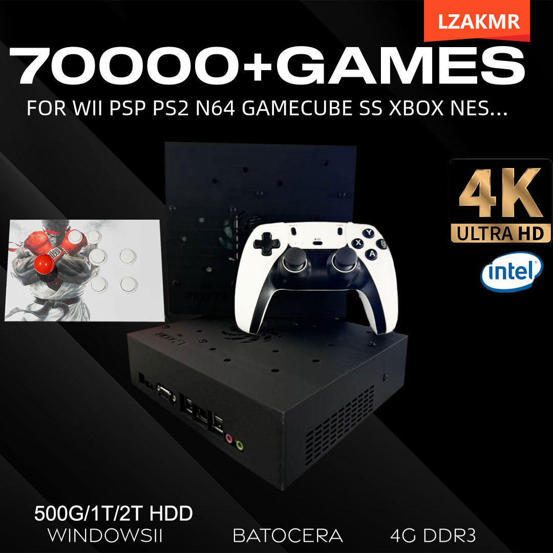 Gaming Console In Chinese - وحدة تحكم ألعاب ريترو 70000+ ألعاب