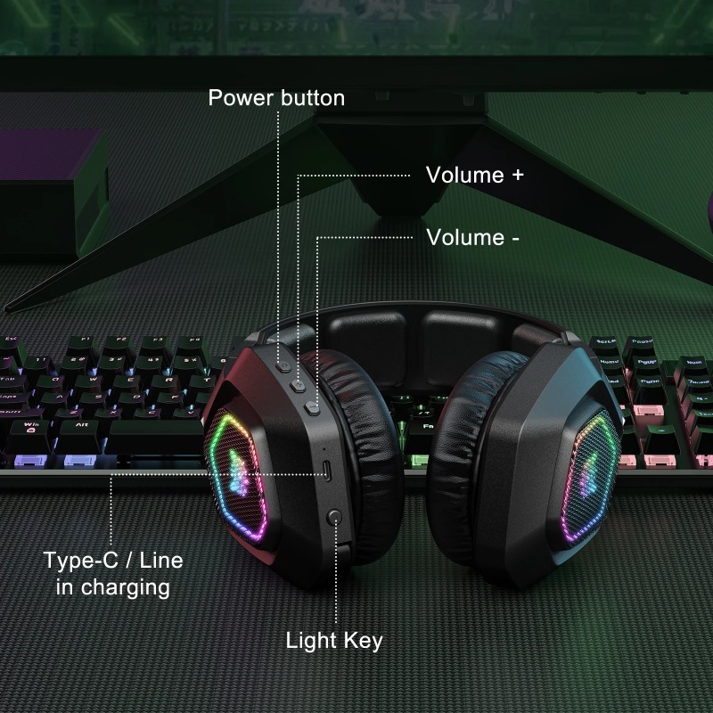 سماعة ألعاب لاسلكية ONIKUMA B1 - مراجعة Gaming Console Apple وسعره