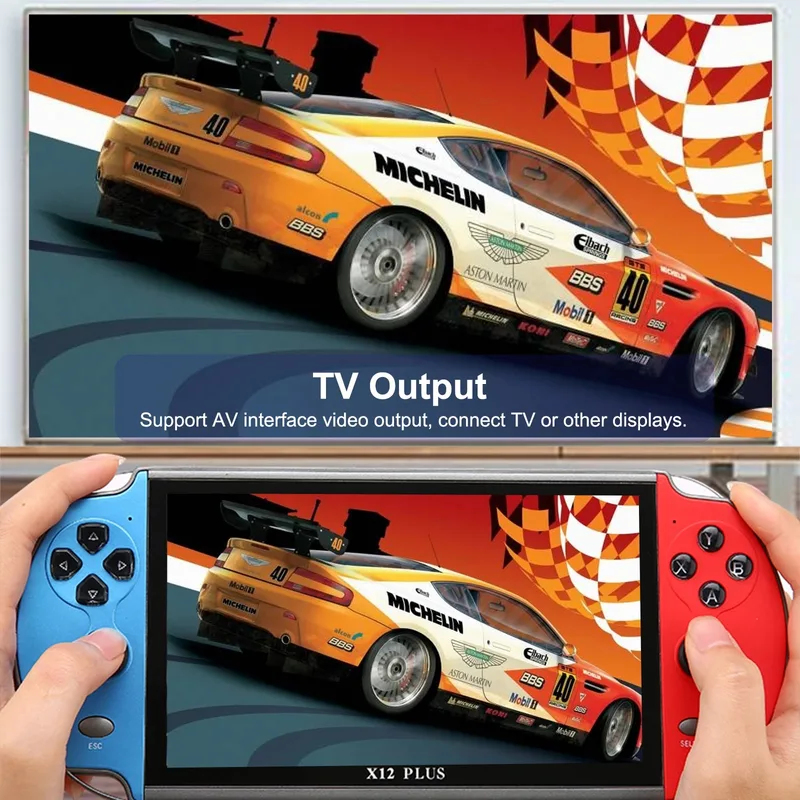 وحدة تحكم ألعاب محمولة X12 Plu - مراجعة Gaming Console X12 وسعره
