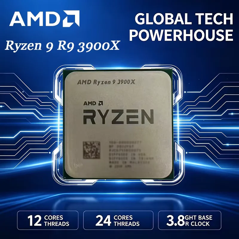 معالج AMD Ryzen 9 3900X غير مق - مراجعة Gaming Console Cabinet وسعره