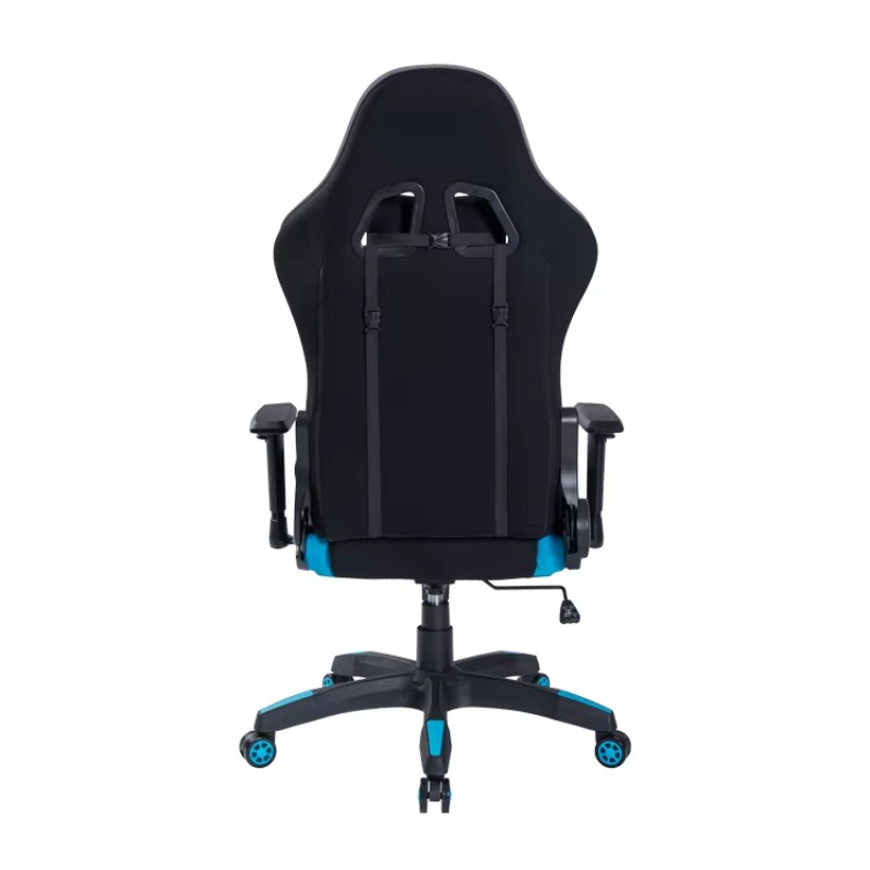 كرسي ألعاب أسود وأزرق مع مسند  - مراجعة Gaming Chair Cushion وسعره