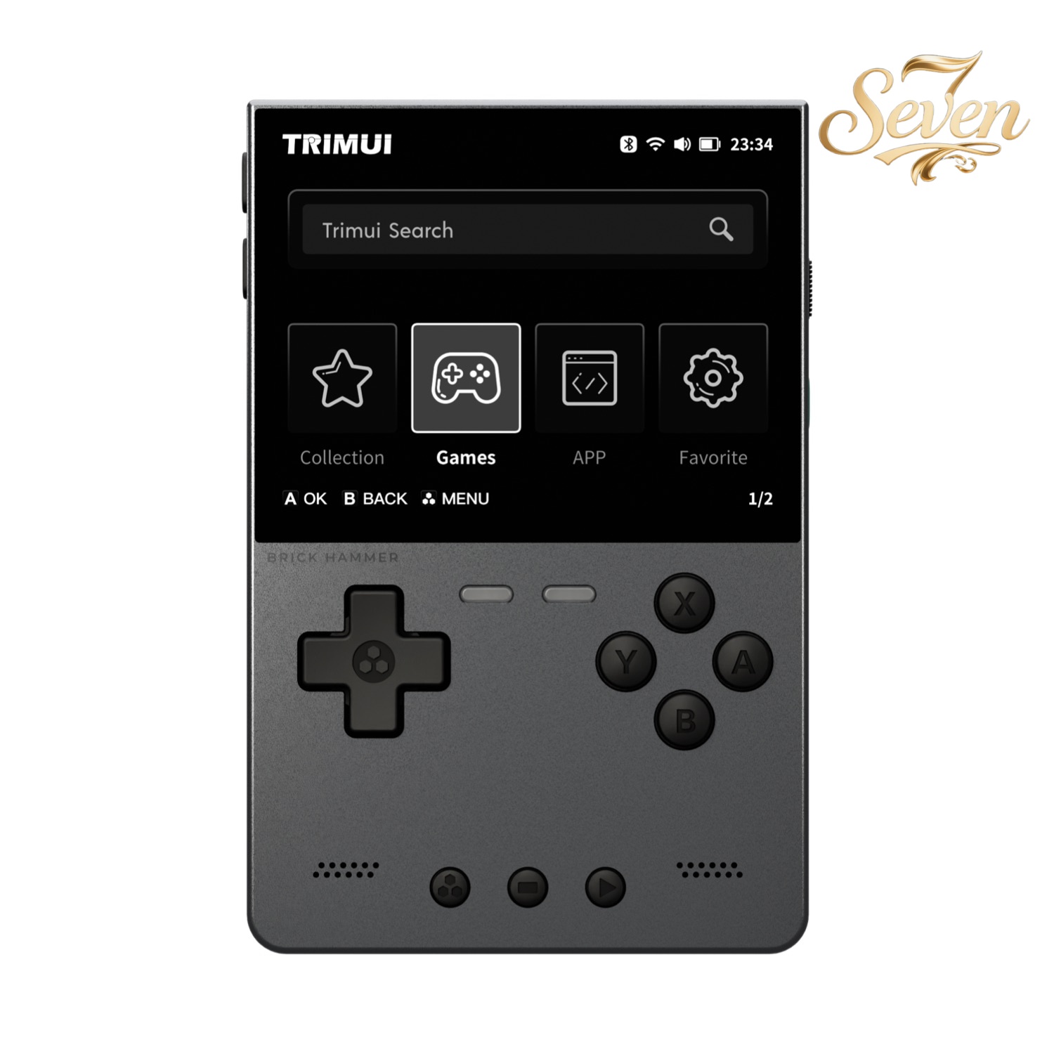 جهاز ألعاب محمول TRIMUI BRICK  - مراجعة Gaming Console In Chinese وسعره