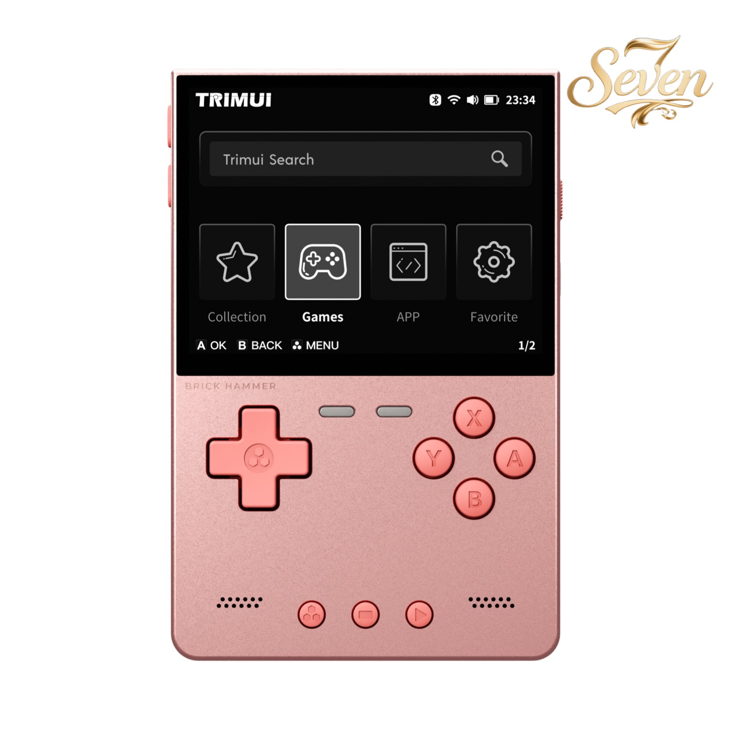 جهاز ألعاب محمول TRIMUI BRICK  - مراجعة Gaming Console In Chinese وسعره
