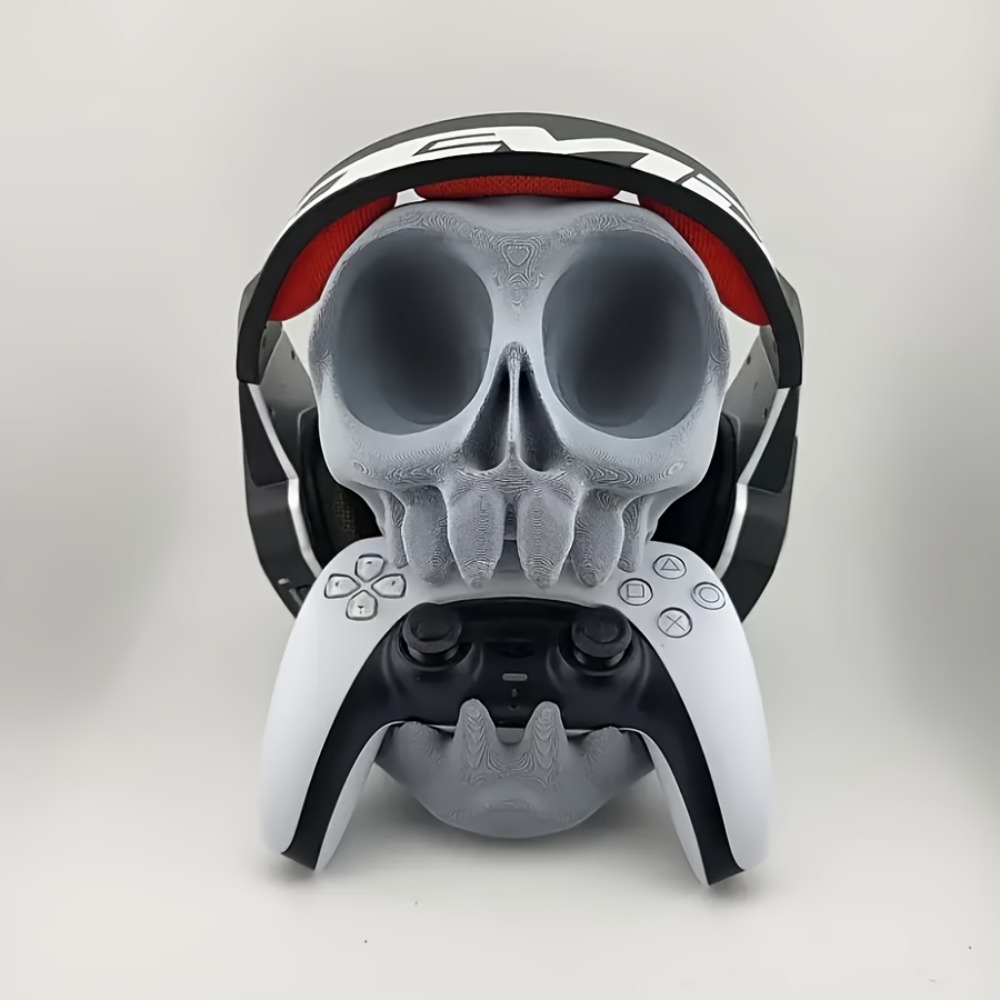 حامل تحكم على شكل جمجمة وحامل  - مراجعة Headset Gaming Console وسعره