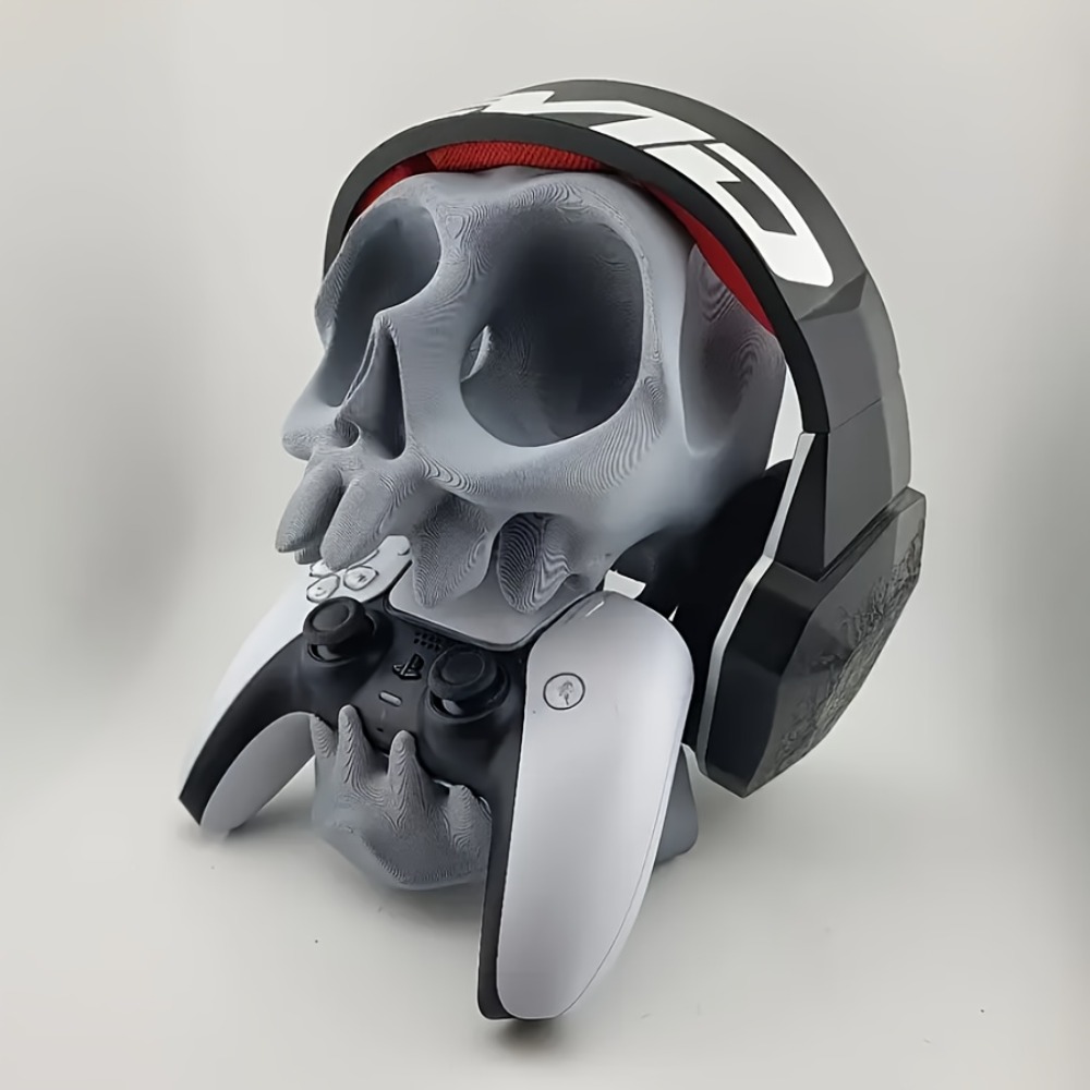 حامل تحكم على شكل جمجمة وحامل  - مراجعة Headset Gaming Console وسعره