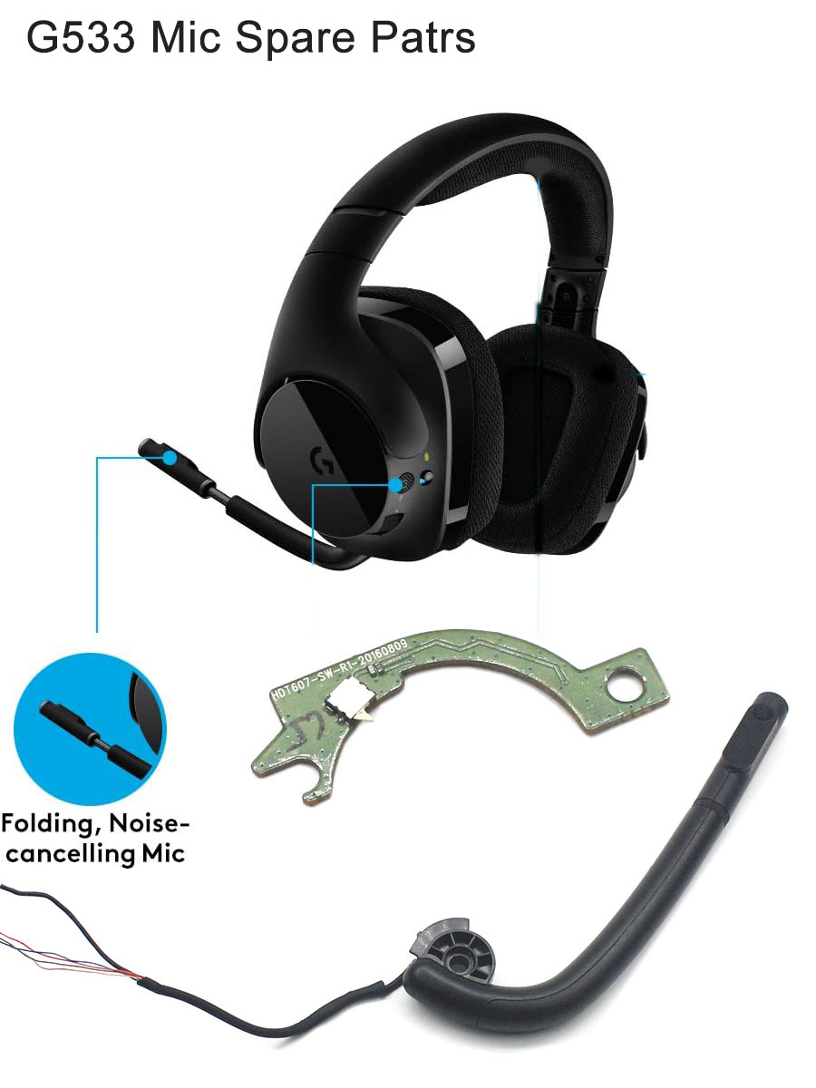 جزء ميكروفون بديل لسماعات الأل - مراجعة Headset Gaming Console وسعره