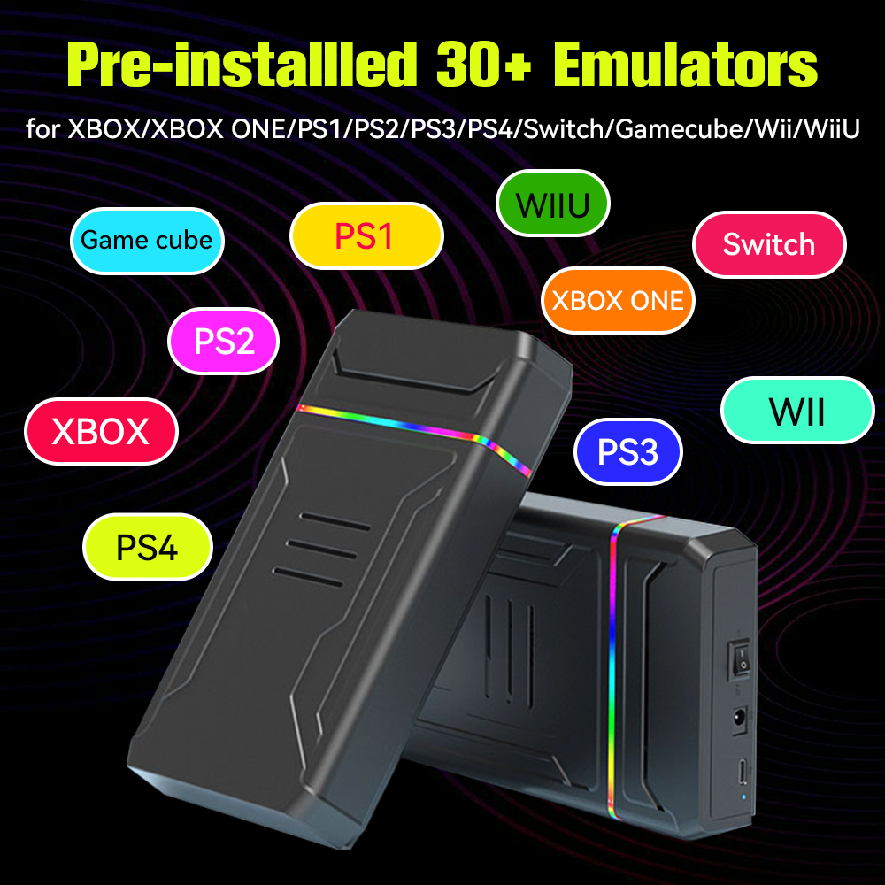 JMachen Launchbox 3 تيرابايت G - مراجعة Gaming Console In Chinese وسعره