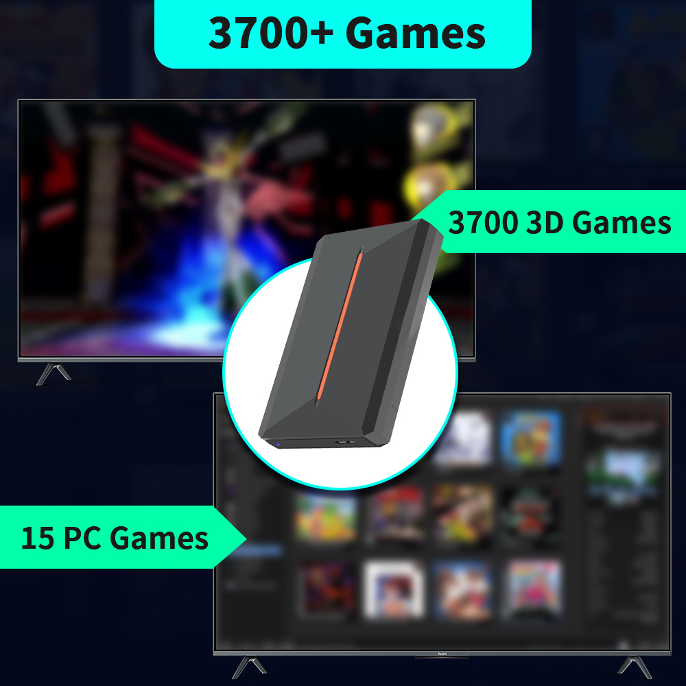 وحدة تحكم ألعاب Launchbox OS 5 - مراجعة Gaming Console In Chinese وسعره