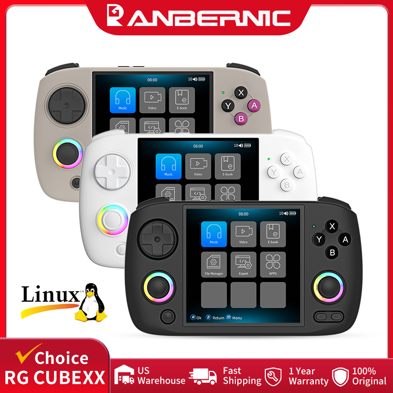 Anbernic RG CubeXX وحدة تحكم أ - مراجعة Gaming Console In Chinese وسعره