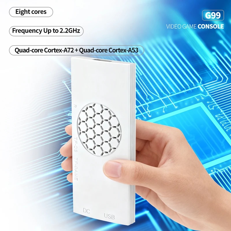 وحدة تحكم ألعاب تلفزيونية G99  - مراجعة Gaming Console For Android Tv وسعره