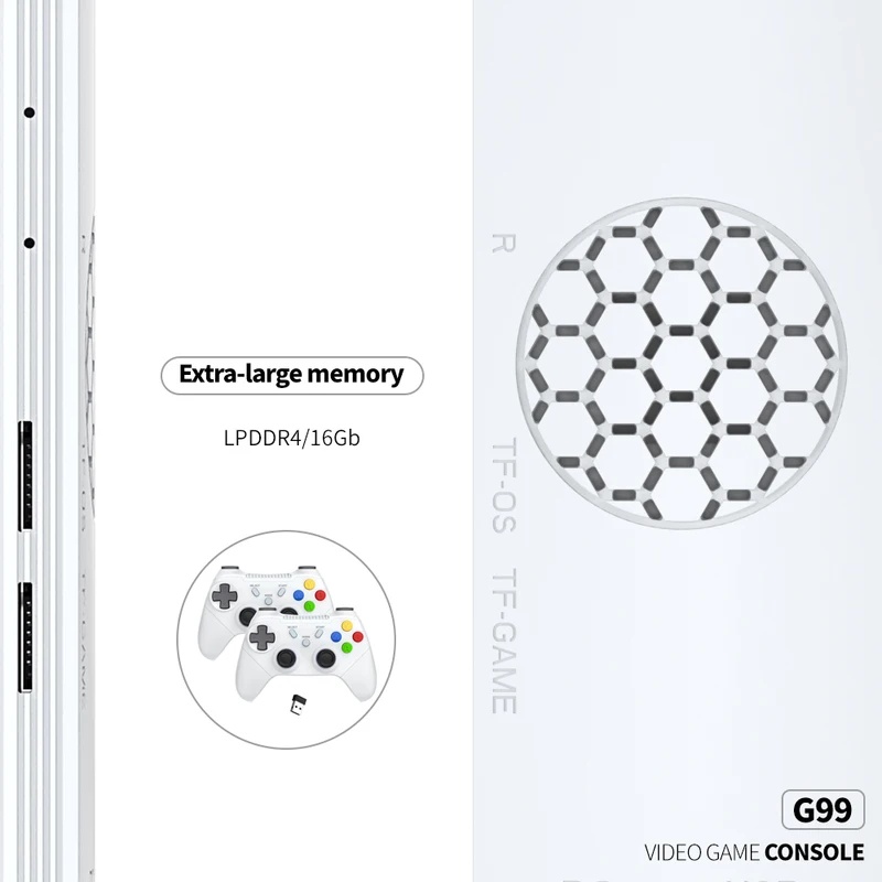 وحدة تحكم ألعاب تلفزيونية G99  - مراجعة Gaming Console For Android Tv وسعره