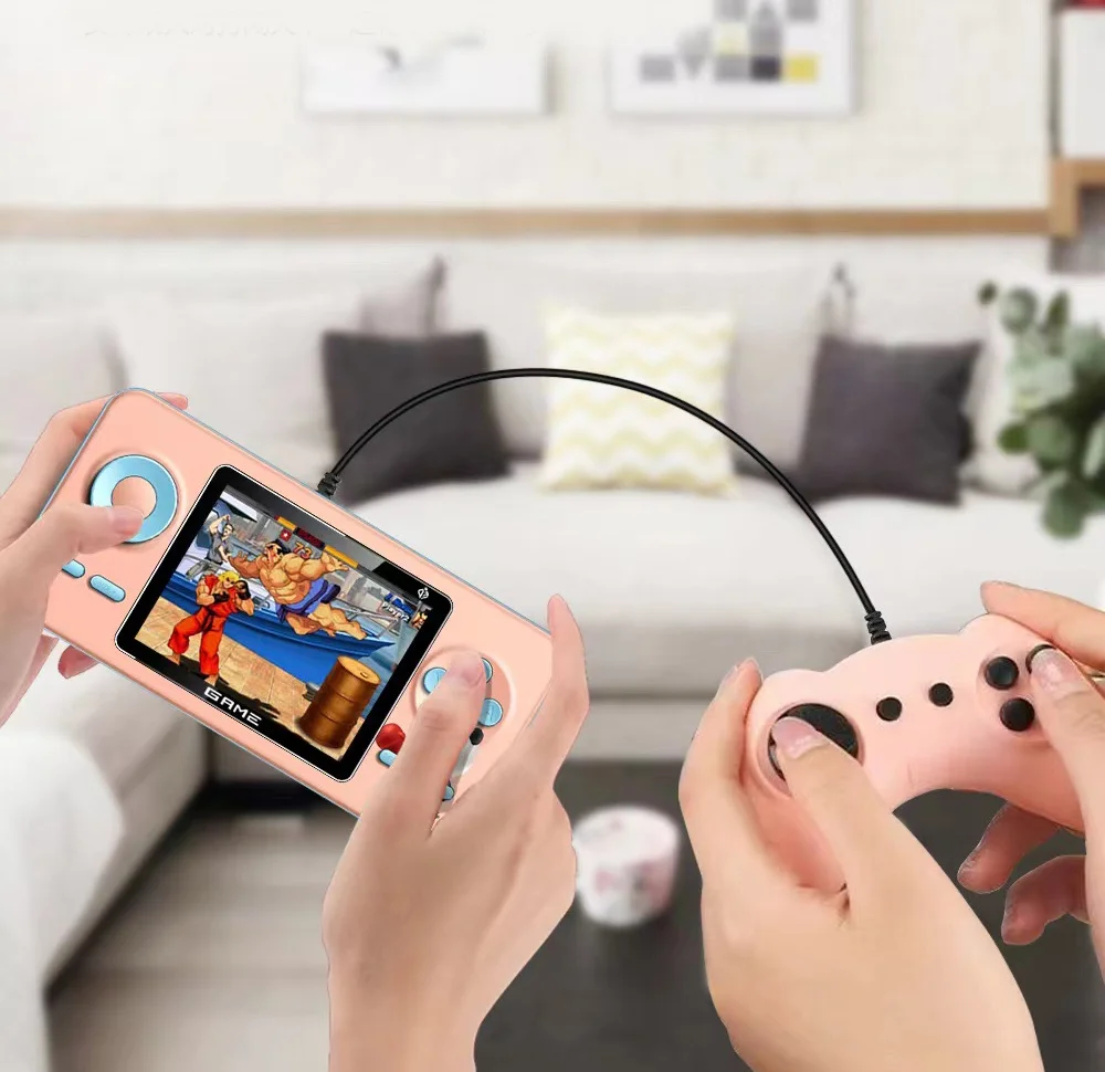 جهاز ألعاب فيديو ريترو جديد S5 - مراجعة Gaming Console In Chinese وسعره